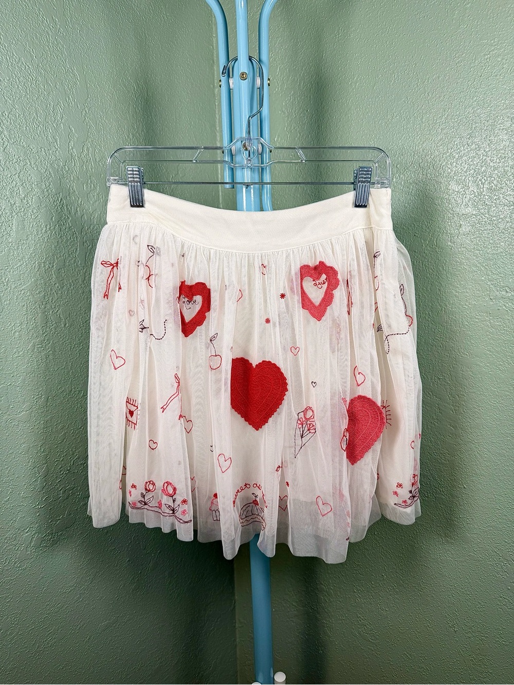 Free People The Sketchbook Skirt. NWT. Love shop - Picture 2 of 7
